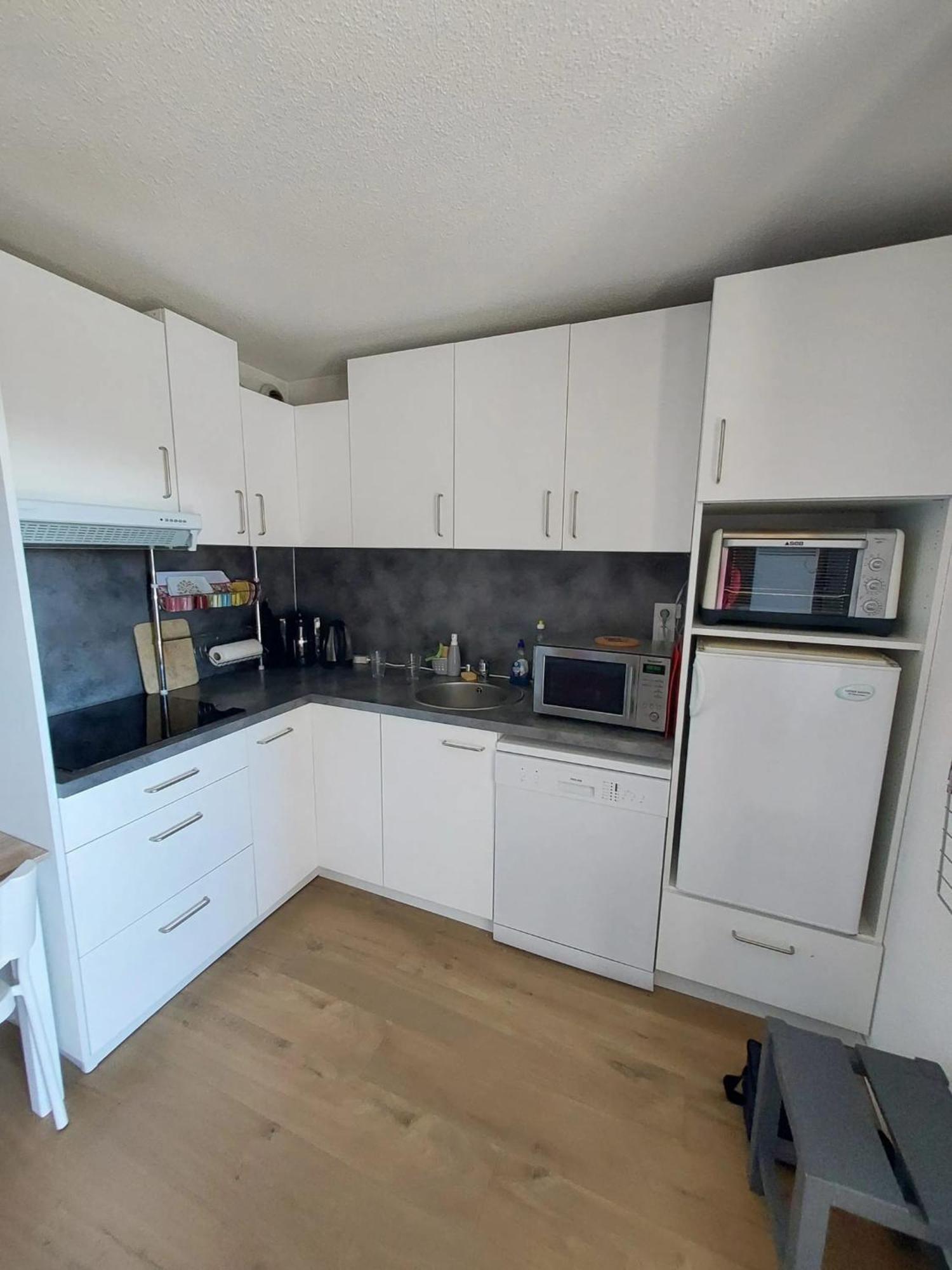 Appartement Confortable A L'Alpe D'Huez De 27 M² Avec Vue Montagne Exterior photo